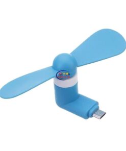 Enfield-bd.com Gadget Summer Mini Fan Portable Mute OTG Micro USB Mobile Phone Desk Air Cooling Fan for Android xiaomi power Bank Fan 
