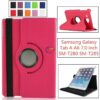 Enfield-bd.com Gadget Cases & Screen Protector Tablet Case For Samsung Galaxy Tab A a6 7.0″ T280 T285 SM-T280 SM-T285 Smart Cover Case 360 Rotation Flip Stand Protective Shell