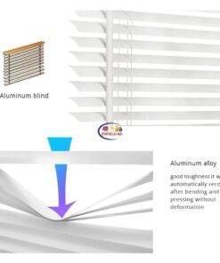 Enfield-bd.com Home & Living Wi-fi Electric Aluminum Blinds White Venetian Blind Waterproof Shutter Alexa Google Home Smart Life Control 