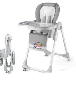 Enfield-bd.com Home & Living Baby Feeding High Chair Luxurious Multi-Function Reclining Baby High Chair With Wheel Child Dining Table Kids Sleeping Feeding Easy Folding