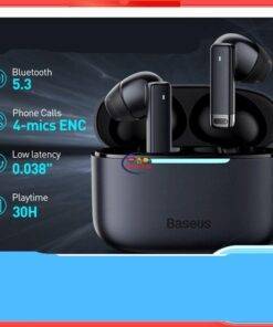 Enfield-bd.com Gadget Earphones / Headset Baseus Bowie E9 Wireless Earphone Bluetooth 5.3 with 4-mics ENC True Wireless Headphone Noise Canceling Gaming Sport HiFi Earbud