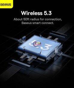 Enfield-bd.com Gadget Earphones / Headset Baseus Bowie E9 Wireless Earphone Bluetooth 5.3 with 4-mics ENC True Wireless Headphone Noise Canceling Gaming Sport HiFi Earbud 