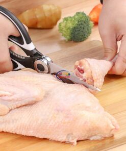 Enfield-bd.com Home & Living Chicken Poultry Fish Kitchen Bone Scissors Stainless Steel Kitchen Scissors Tool Shears For Meat Barbecue Nutcracker 