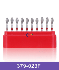 Enfield-bd.com Health & Household Health Care Dental Bur Football Shape Red Storage Box High Efficiency Cutting Dental Handpiece Working Accessory Color: 368-023F