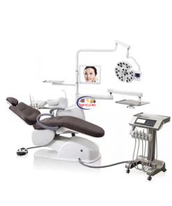 Enfield-bd.com Health & Household Health Care Dental Patient Chair Dental Equipment Chair High Quality Luxury Operating Light Lamp Spittoon Tray Implant Patient 