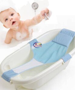 Enfield-bd.com Home & Living Foldable Baby Bath Tub Newborn Infants Bathing Seat Support Mat Shower Safety Mesh Hammock Bath Pad Bathtubs Portable Chair