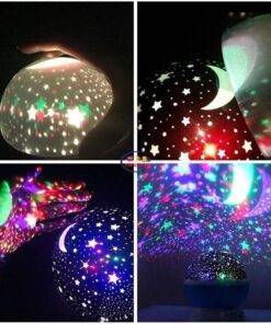 Enfield-bd.com Gadget LED Starry Sky Rotating Night Light