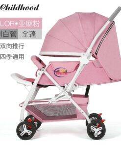 Enfield-bd.com Toys Home & Living Luxury 3 In 1 Baby Stroller High Landscape Lightweight Stroller Baby Carriage Folding Carrinho De Baby Baby Stroller BA60TC