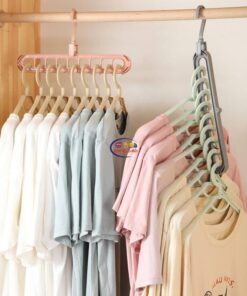 Enfield-bd.com Cloth Hanger Pastel Color Hangers 1/2 Pcs Set 