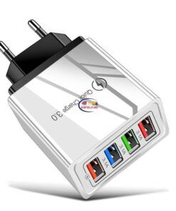 Enfield-bd.com Smart Watch Quick Charge 4-USB Wall Charger