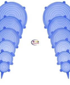 Enfield-bd.com Home & Living Silicone Food Lids 6/12 Pcs Set