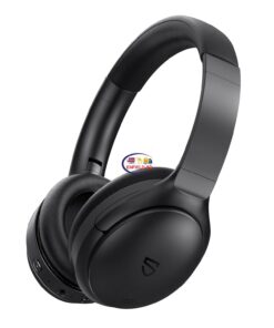 Enfield-bd.com Earphones / Headset SoundPEATS A6 Active Noise Cancelling Wireless Headphones Hybrid Bluetooth Over Ear Headphone Earphones Premium Sound 38 Hrs