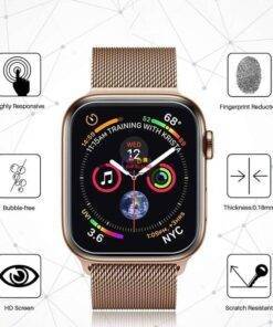 Enfield-bd.com Cases & Screen Protector Tempered Protective Glass for Apple Watch