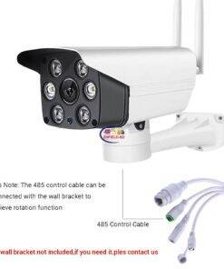 Enfield-bd.com Home & Living 1080p IP Camera Wifi Outdoor Speed Dome PTZ Onvif Camera Pan Night Vision CCTV IR IP66 P2p Wireless Video 