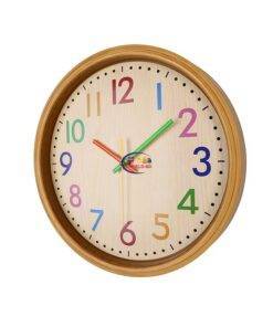 Enfield-bd.com Home & Living 12INCH Silent Non-Ticking Quartz Kid Wall Clock Home Office Decorative Indoor 