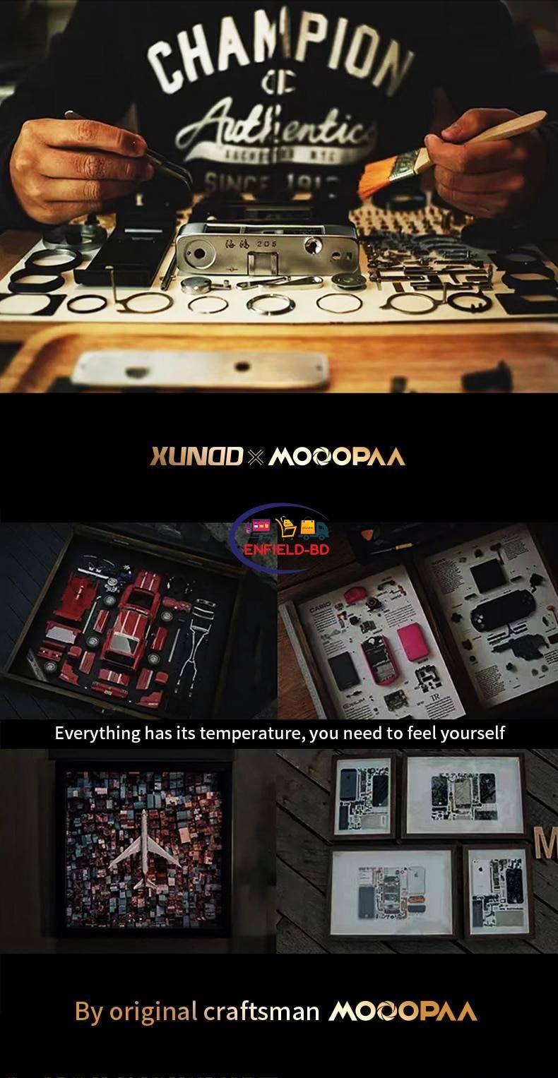 Xundd X Mooopaa Pure Gold Case For iPhone 12 13 Pro Max Cover Handmade Original Plating Future Circuit Luxury Shockproof Case