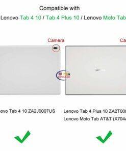 Enfield-bd.com Gadget Cases & Screen Protector Case for Lenovo Tab 4 10 TB-X304F X304L X304 PU Leather Tablet Cover Stand Capa for Lenovo TAB4 10.1″ Plus TB-X704F/L 