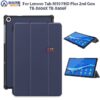 Enfield-bd.com Gadget Cases & Screen Protector Case for Lenovo Tab M10 Plus TB-X606X TB-X606F 10.3 Folding Cover for Lenovo M10 FHD 2nd Gen Slim Leather 10.3 Inch case 2020