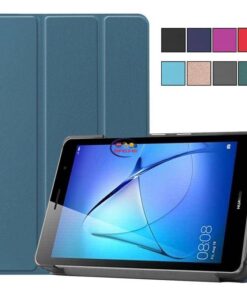 Enfield-bd.com Gadget Cases & Screen Protector For Huawei Matepad T8 Case 8.0 inch Folding PU Leather Magnetic Protective Tablet For Huawei Matepad T8 Kobe2-L03 Kob2-L09 Case 
