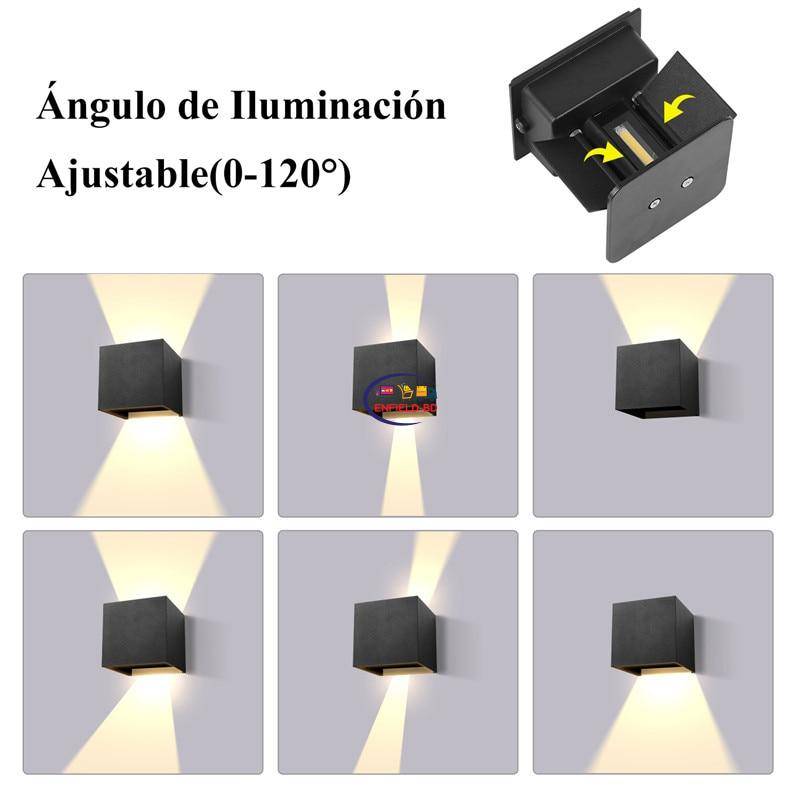 IP65 LED Wall Lamp Waterproof Interior Wall Light A85-265V Indoor Outdoor Lighting For Living Room Bedroom Stairs Home Decor