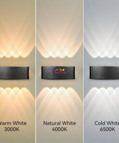 Enfield-bd.com Tools & Home Improvement Tools & Machinary IP65 LED Wall Lamp Waterproof Interior Wall Light A85-265V Indoor Outdoor Lighting For Living Room Bedroom Stairs Home Decor