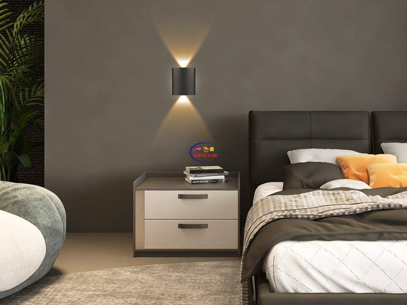 IP65 LED Wall Lamp Waterproof Interior Wall Light A85-265V Indoor Outdoor Lighting For Living Room Bedroom Stairs Home Decor