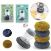 Enfield-bd.com Kitchen & Dining Personal Care Kitchen Cleaning Brush 2 In 1 Handle Cleaing Brush with Removable Brush Sponge Dispenser Dishwashing Brush Kitchen Tools