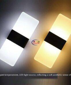 Enfield-bd.com Tools & Home Improvement Tools & Machinary LED Wall Light Cube Sconce Lamp Bulb Home Decor Indoor Outdoor up Down Lighting For Home Bedroom Decor Lamps