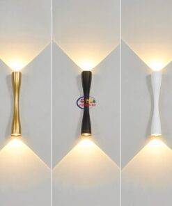 Enfield-bd.com Tools & Home Improvement Tools & Machinary Modern Minimalist Wall Lamp Waterproof Outdoor Lighting Up Down Light Indoor Led Wall Light Living Room Hotel Bedroom Night Lamp 