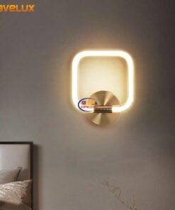 Enfield-bd.com Tools & Home Improvement Tools & Machinary Simple Gold New Modern LED Wall Lights For Bedroom Bedside Kitchen Living Study Room Aisle Hallway Coffee Indoor Lamps Lighting