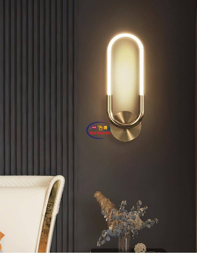 Simple Gold New Modern LED Wall Lights For Bedroom Bedside Kitchen Living Study Room Aisle Hallway Coffee Indoor Lamps Lighting