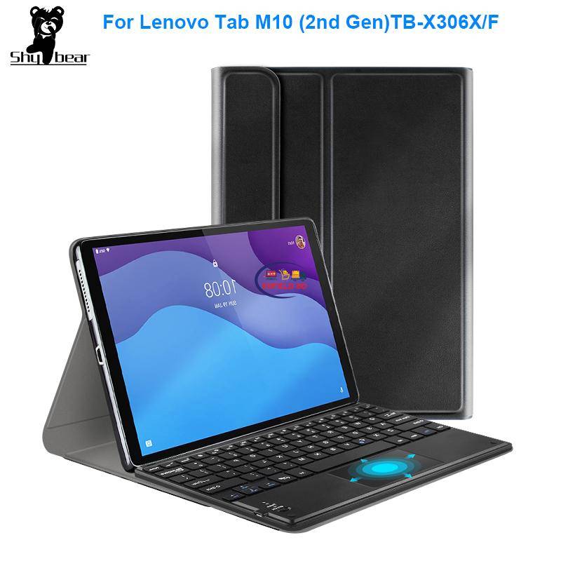 Soft Keyboard Case for Lenovo Tab M10 HD 2nd Gen with Touchpad Case for  TB-X306F TB-X306X ″ 202 Tablet Cover – 