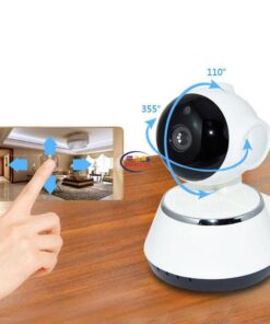 Enfield-bd.com Home & Living V380 HD 720P Mini IP Camera Wifi Wireless P2P Security Surveillance Camera Night Vision IR Baby Monitor Motion Detection Alarm 