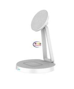 Enfield-bd.com Gadget WiWU M13 2in1 30W Magnetic Wireless Charger Station for iPhone Airpods