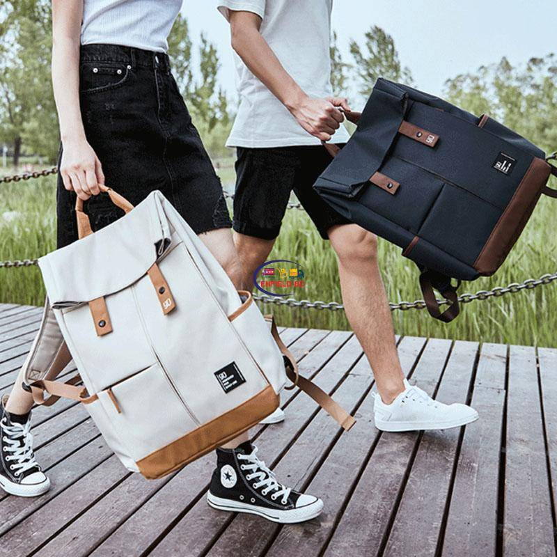 Enfield-bd.com Gadget Xiaomi Mijia 90 Points Vitality College Casual Backpack Tough Strong 4-Level Anti Splashing Super Capacity Quick Design Magnet Clasp