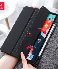 Enfield-bd.com Gadget Cases & Screen Protector Xundd Tablet Case For iPad 10.2 2020 Case Leather Shell Cover Protective Case For iPad 10.2 Apple Pencil Thin Cover 