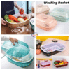 Enfield-bd.com Home & Living Kitchen Household With Cover Bowl Rack Plastic Cabinet Mounted Tableware Storage Box Put Bowl Box Drain Rack Dish Rack