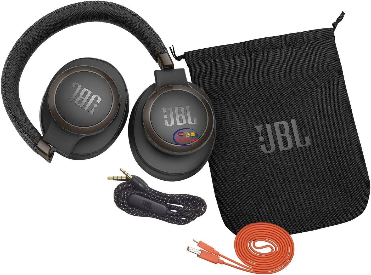 Enfield-bd.com Wireless Earbuds JBL LIVE 650BTNC BLACK WIRELESS OVER-EAR BLUETOOTH HEADPHONES NOISE-CANCELLING MULTI-POINT CONNECTION VOICE ASSISTANT