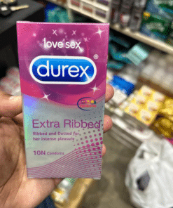 Enfield-bd.com Sexual Wellness Original Durex Extra Ribbed 10 Condoms Ultra Thin Lubricated