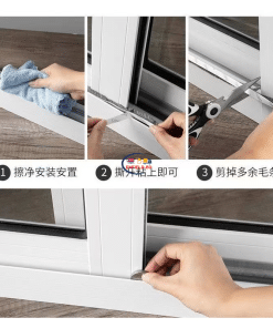 Enfield-bd.com Industrial And Scientific Self-adhesive Wool Strip Sliding Door Window Sealing Strip Wardrobe Door Seam Slot Sound Insulation And Dust Prevention