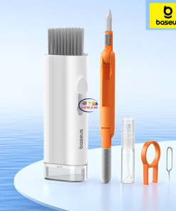 Enfield-bd.com Gadget Earphones / Headset Baseus Computer Keyboard Cleaner Brush White Ultra-Clean Series 8 in 1 Multifunctional Cleaning Kit 