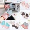Enfield-bd.com Home & Living Cotton Fashion Kitchen Pad kitchen Gloves 2 Pc