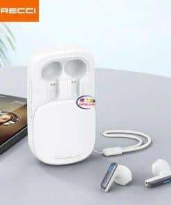 Enfield-bd.com Wireless Earbuds RECCI Wireless Speaker Earbuds RSK-W27 White 3in1TWS Flashlight