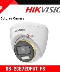 Enfield-bd.com Camera & Photo Hikvision Turret Camera DS-2CE72DF3T-FS 2 MP | White Color Vu Audio Fixed