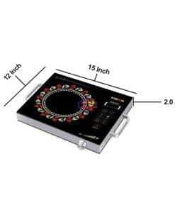 Enfield-bd.com Kitchen & Dining VISION INFRARED COOKER Premium Quality 40A3 HILIFE |Black Emphasizing Value