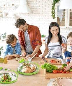 Enfield-bd.com Kitchen & Dining Transparent Cover Kitchen Gadgets Microwave Cover Splatter 