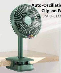 JISULIFE Clip Fan FA13R Auto-Oscillating Smart Watch