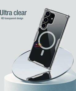 Nillkin Transparent Case Nature TPU Pro Magnetic Samsung Galaxy S24 Ultra Cases & Screen Protector