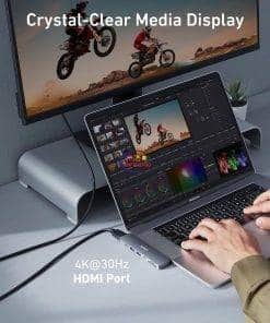 Anker 547 USB-C Hub 7-in-2 | Gray Gadget