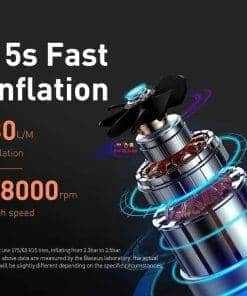 Enfield-bd.com Bike & Car Baseus Mini Smart Inflator Pump